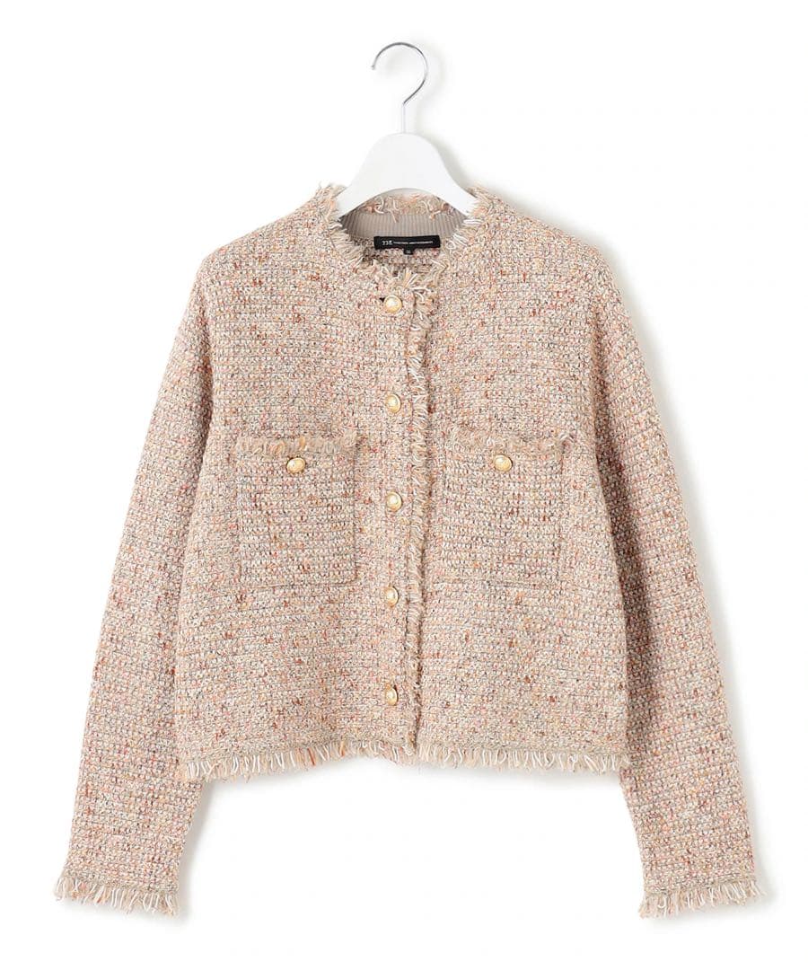 23区 ツィード ニット　ジャケット　40 定価31,900円