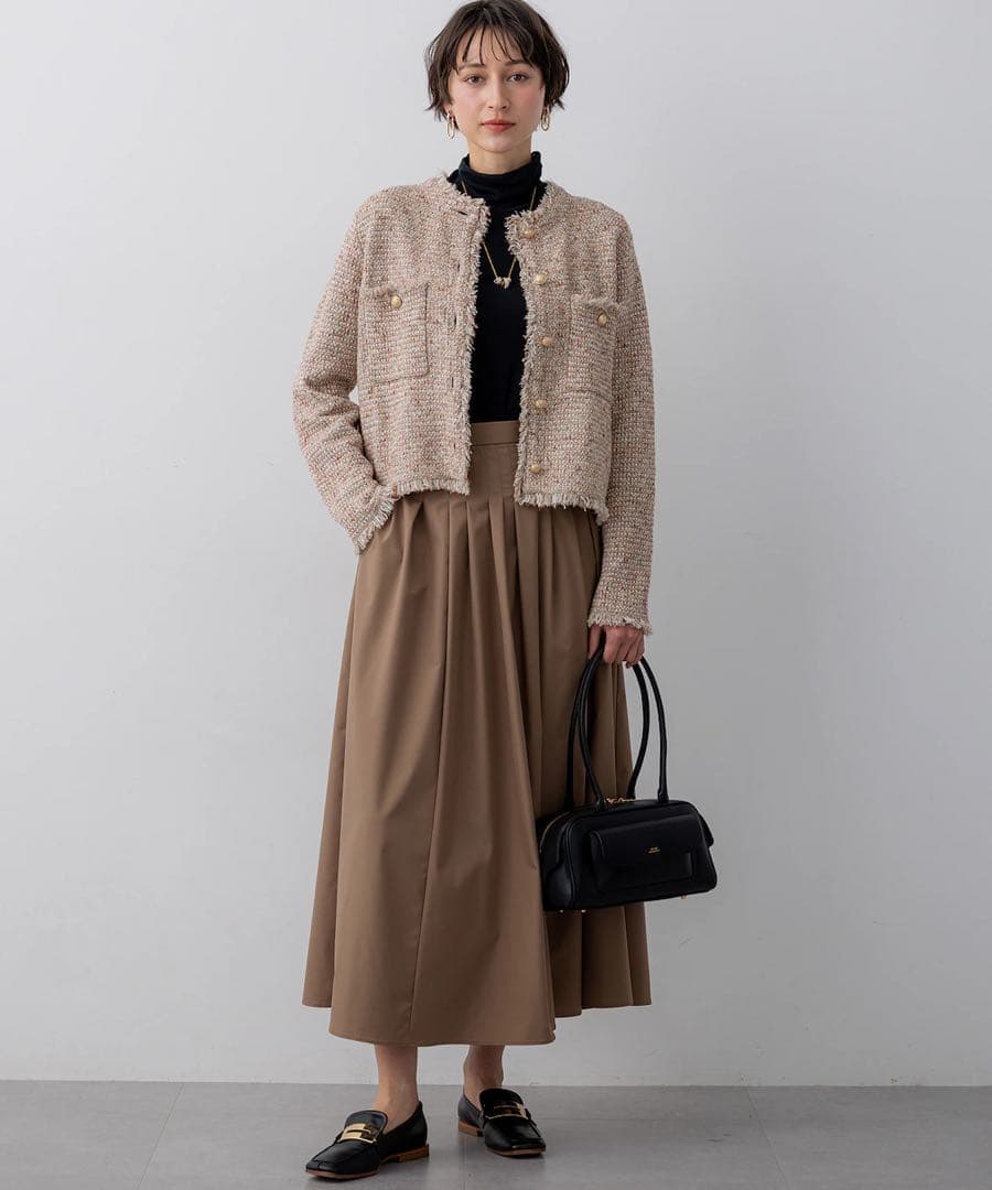 23区 ツィード ニット　ジャケット　40 定価31,900円