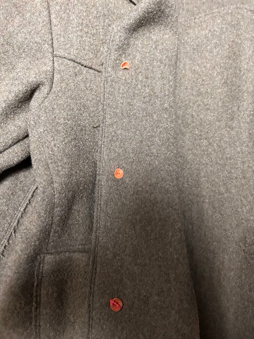 45RPM グレー ウール カバーオール M