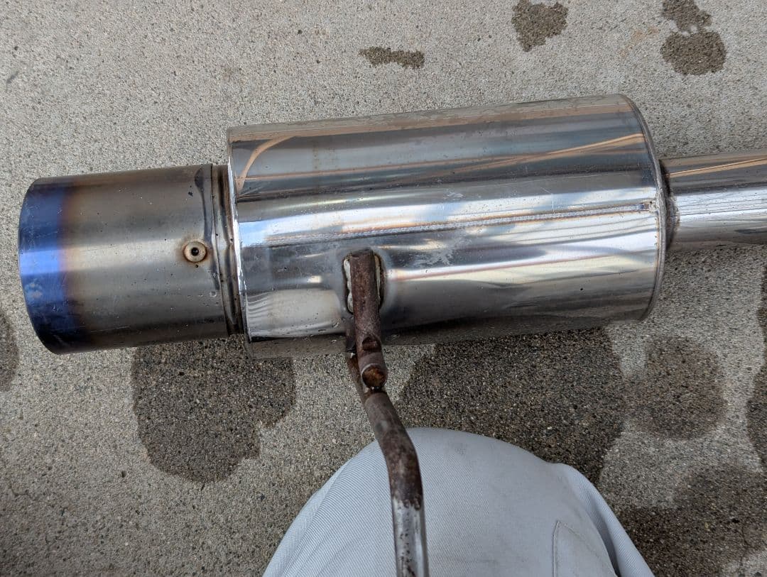 MH21S ワゴンR RR 社外マフラー Blitz NUR-SPEC C-Ti