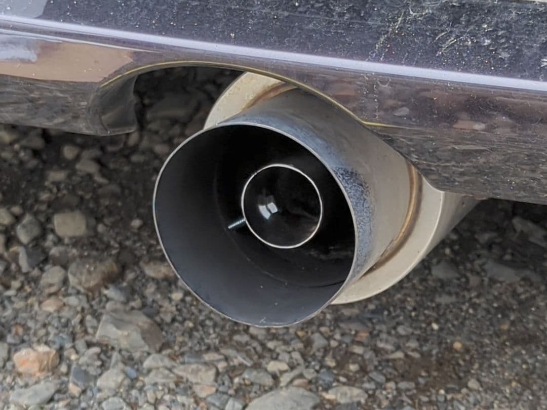 MH21S ワゴンR RR 社外マフラー Blitz NUR-SPEC C-Ti