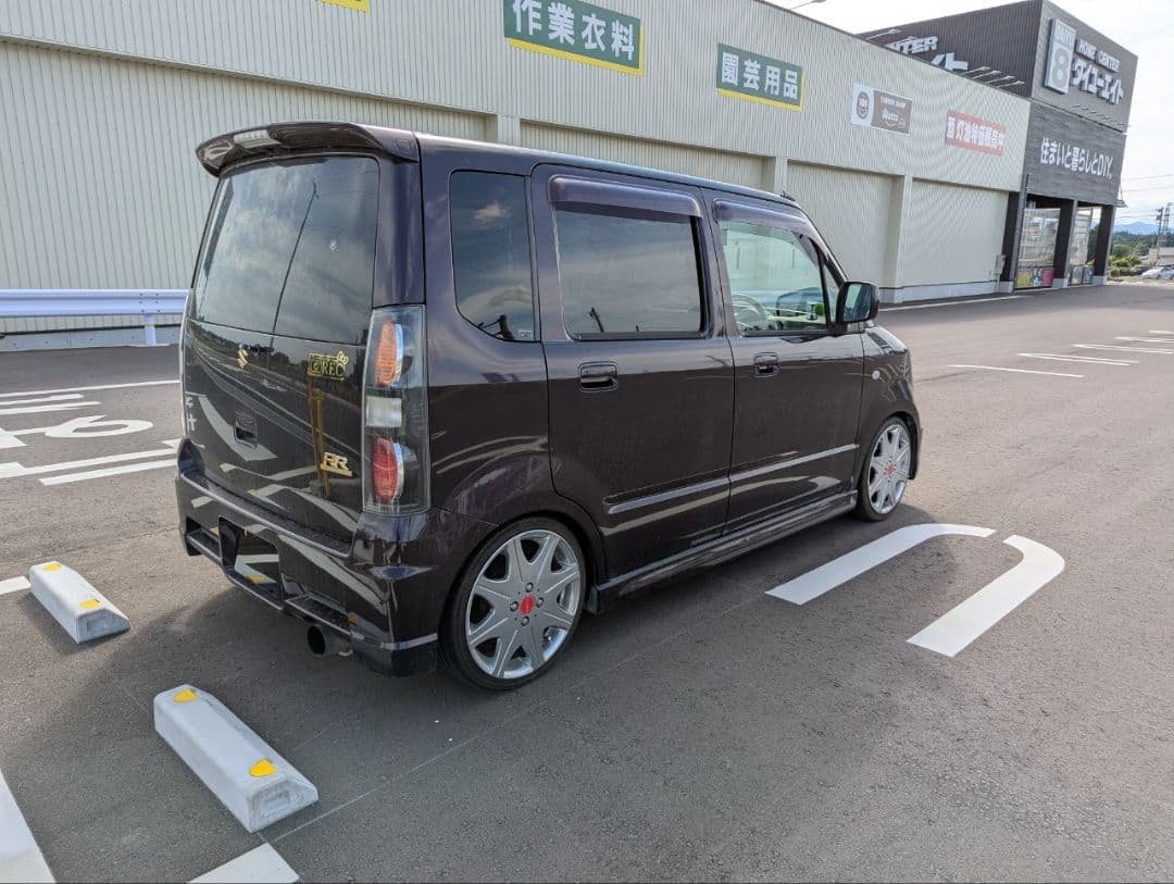 MH21S ワゴンR RR 社外マフラー Blitz NUR-SPEC C-Ti