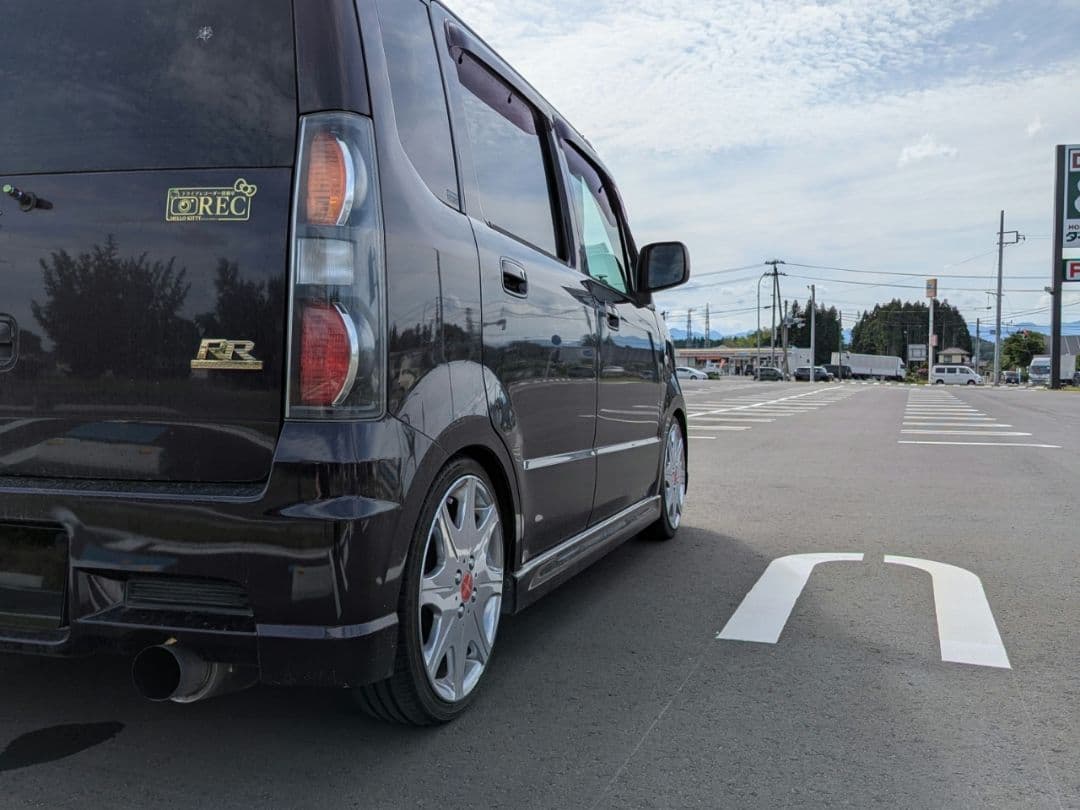 MH21S ワゴンR RR 社外マフラー Blitz NUR-SPEC C-Ti