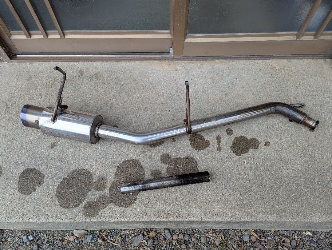 MH21S ワゴンR RR 社外マフラー Blitz NUR-SPEC C-Ti