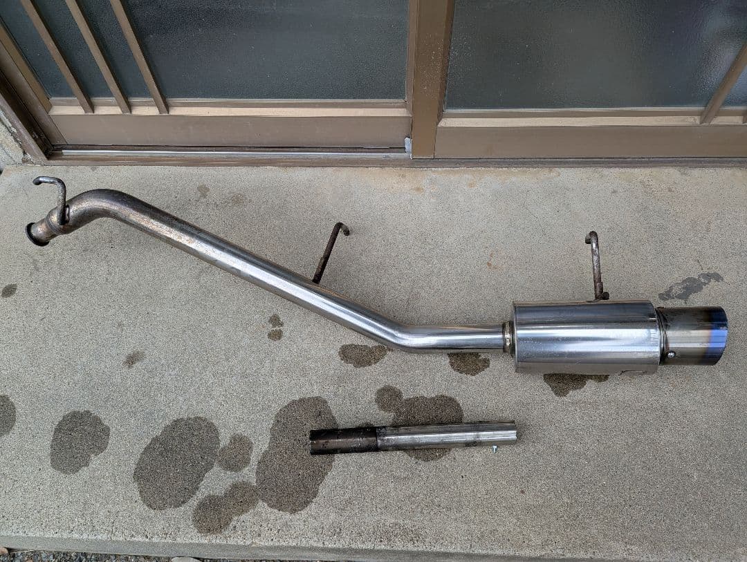 MH21S ワゴンR RR 社外マフラー Blitz NUR-SPEC C-Ti