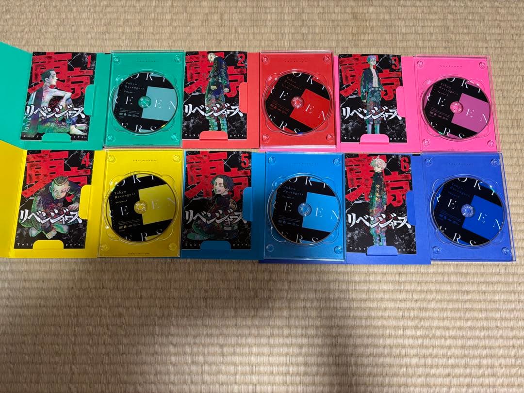 東京リベンジャーズ DVD全巻セット 1〜6巻