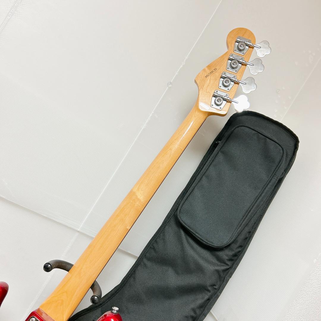 美品 GrassRoots グラスルーツ G-JB-55R ジャズベース 赤