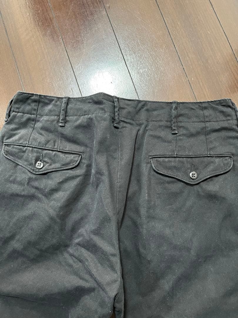 RRLガーメントダイ オフィサーズ トラウザー