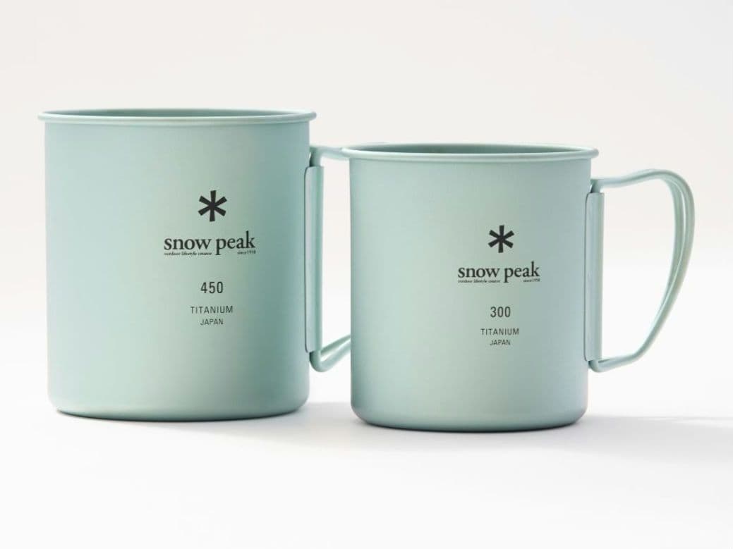 新品未使用 スノーピーク 福山限定 チタンシングルマグ 450+300 セット