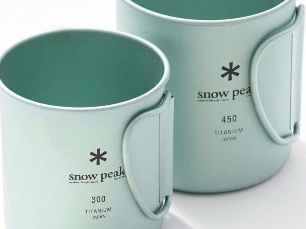 新品未使用 スノーピーク 福山限定 チタンシングルマグ 450+300 セット