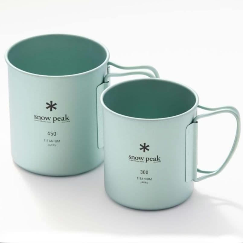 新品未使用 スノーピーク 福山限定 チタンシングルマグ 450+300 セット