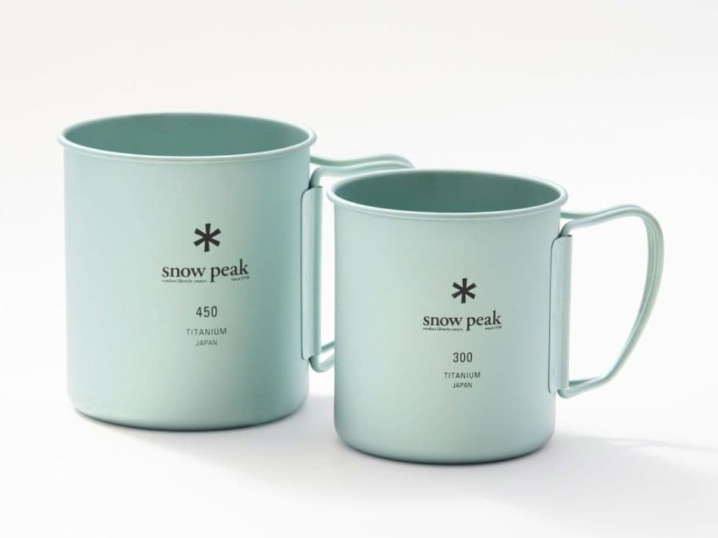 新品未使用 スノーピーク 福山限定 チタンシングルマグ 450+300 セット