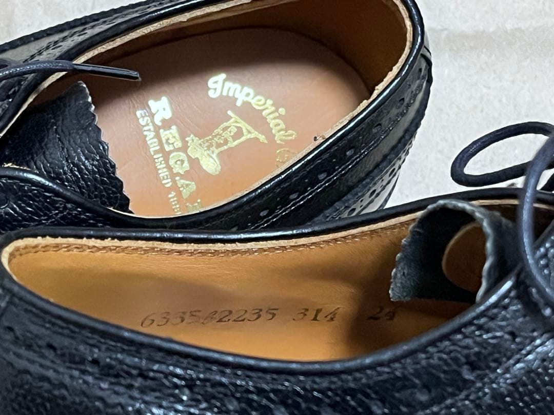 リーガル 2235 24EE Imperial 布タグ 黒