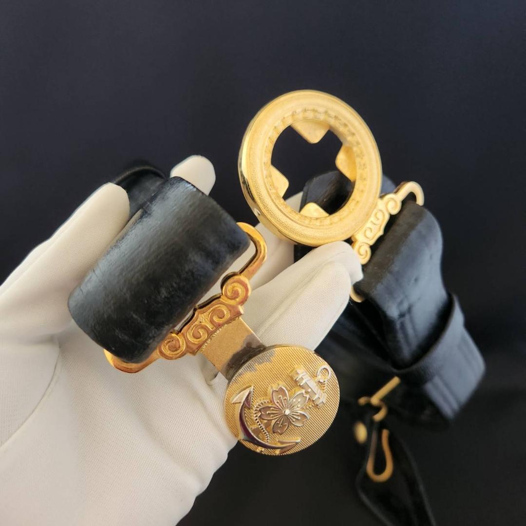 旧日本軍 海軍 短剣 士官用 剣帯 模造刀 短刀 桜紋 軍刀 刀剣 レプリカ