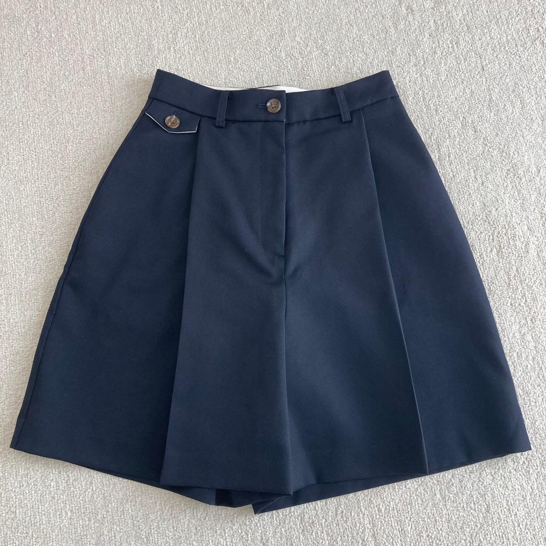 【美品】SEA JAPAN ハーフパンツ　ショートパンツ　ネイビー