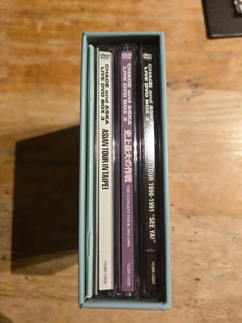 ミュージック CHAGE and ASKA LIVE DVD BOX 3