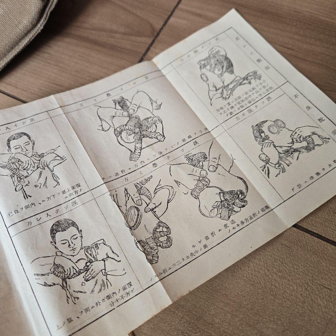 第二次大戦頃　日本陸軍ガスマスク