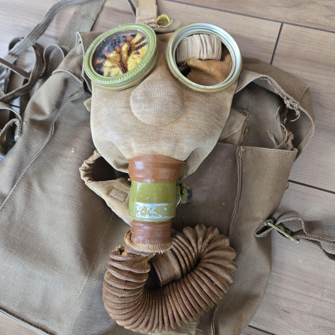 第二次大戦頃　日本陸軍ガスマスク