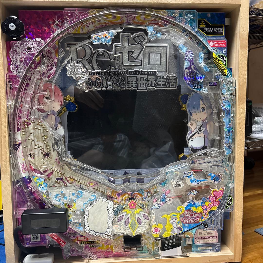 卓上パチンコ　初代リゼロ　データカウンター付 送料込