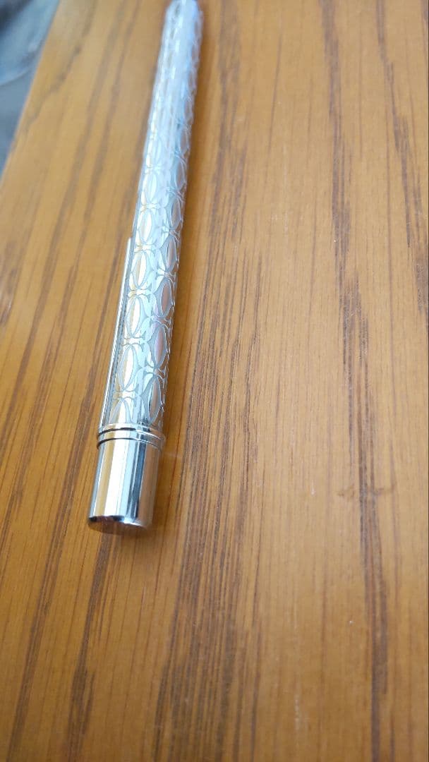 Cartier シルバー ボールペン カルティエ サントス C ドゥ