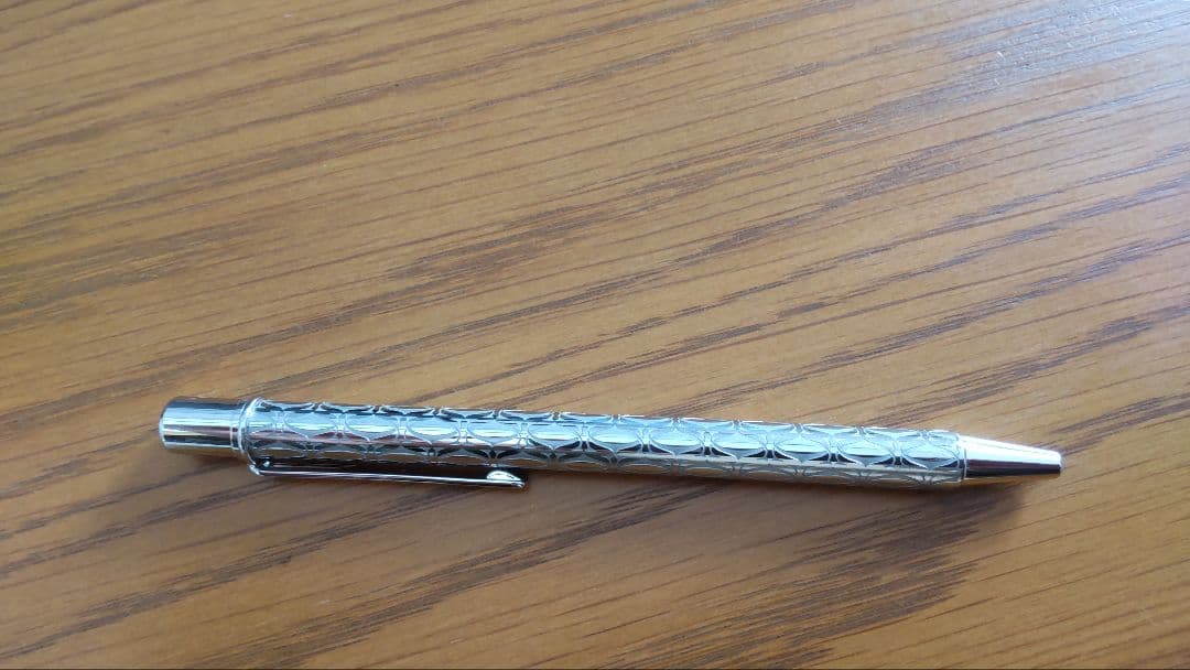 Cartier シルバー ボールペン カルティエ サントス C ドゥ