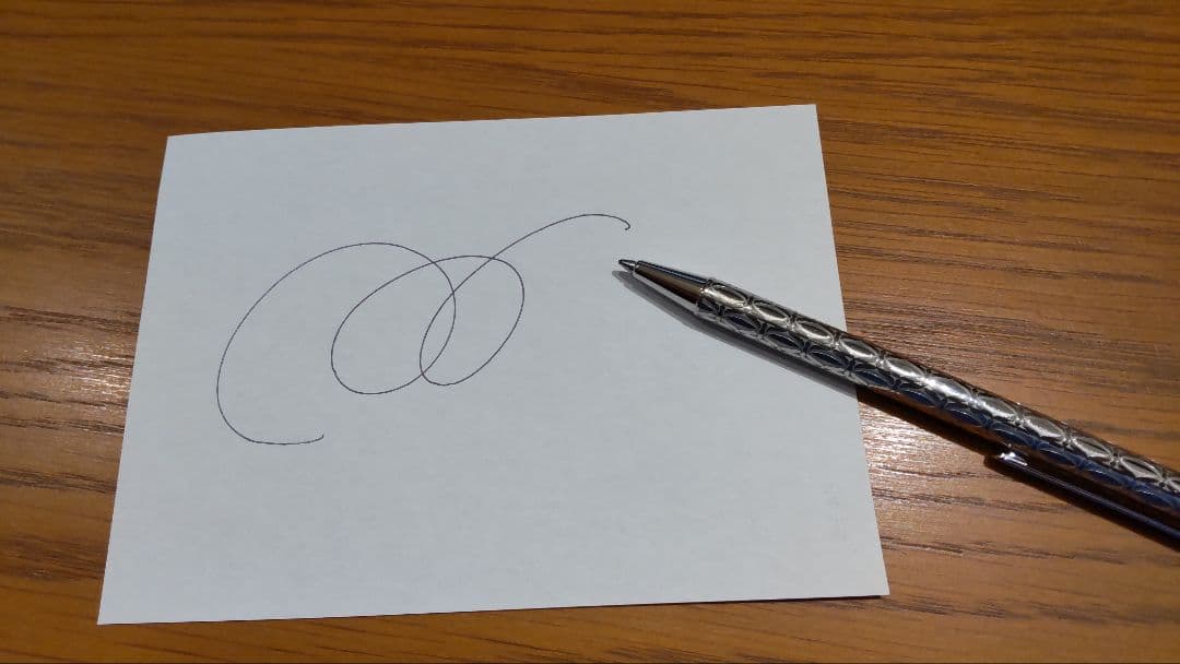 Cartier シルバー ボールペン カルティエ サントス C ドゥ