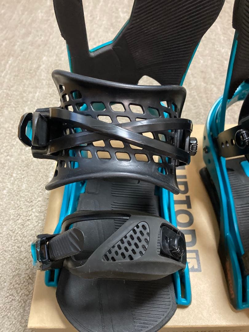 Burton スノーボード ビンディング 青/黒