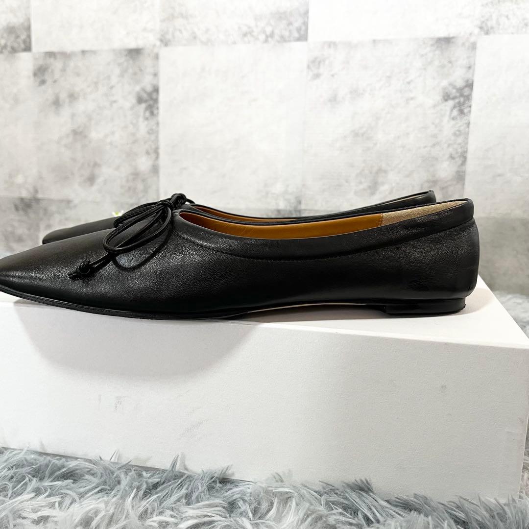 美品　PIPPICHIC AMBER BALLET バレエシューズ　黒　38