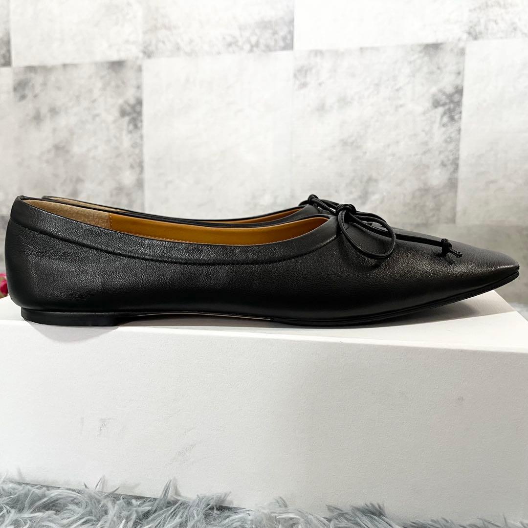 美品　PIPPICHIC AMBER BALLET バレエシューズ　黒　38