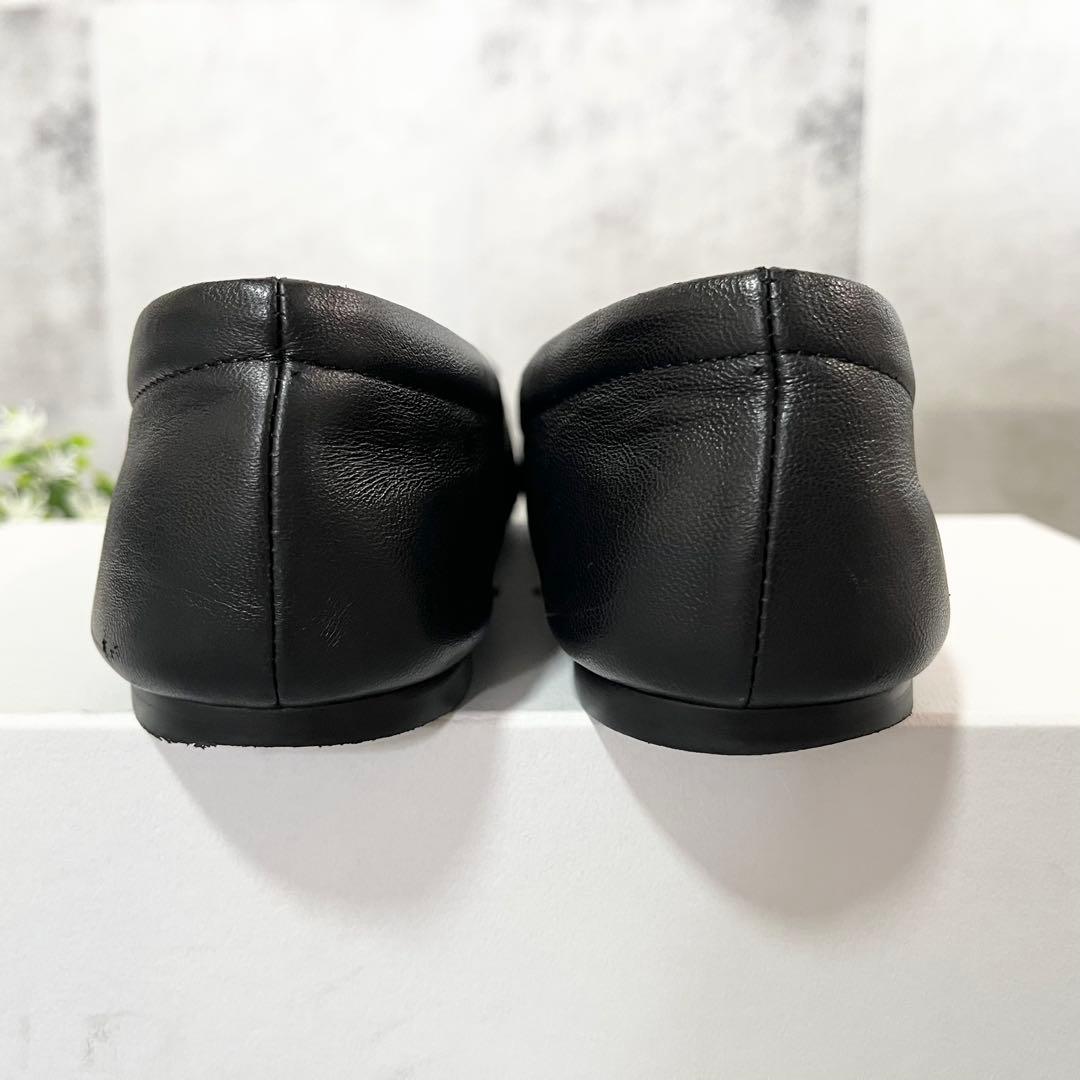 美品　PIPPICHIC AMBER BALLET バレエシューズ　黒　38