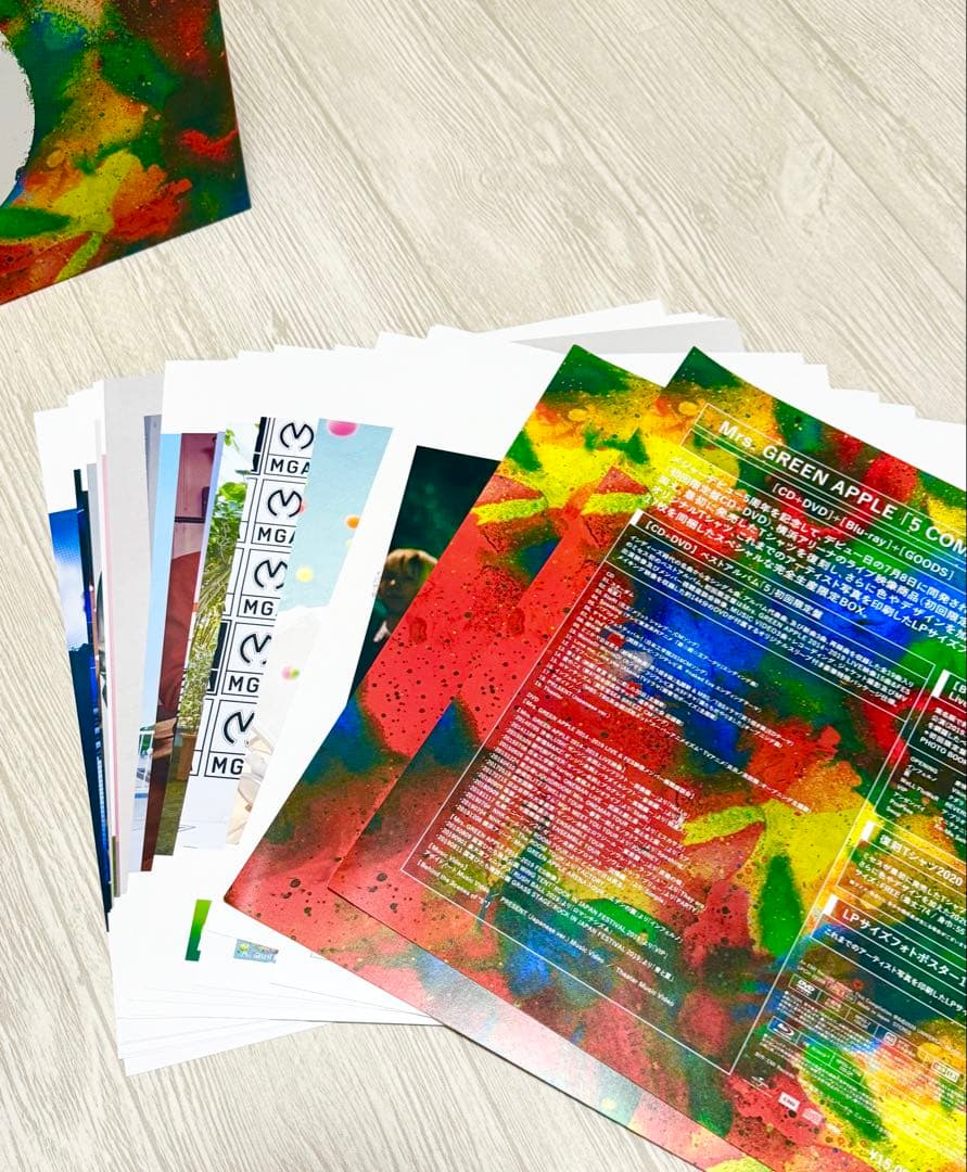 Mrs. GREEN APPLE 「5 COMPLETE BOX」 Lサイズ