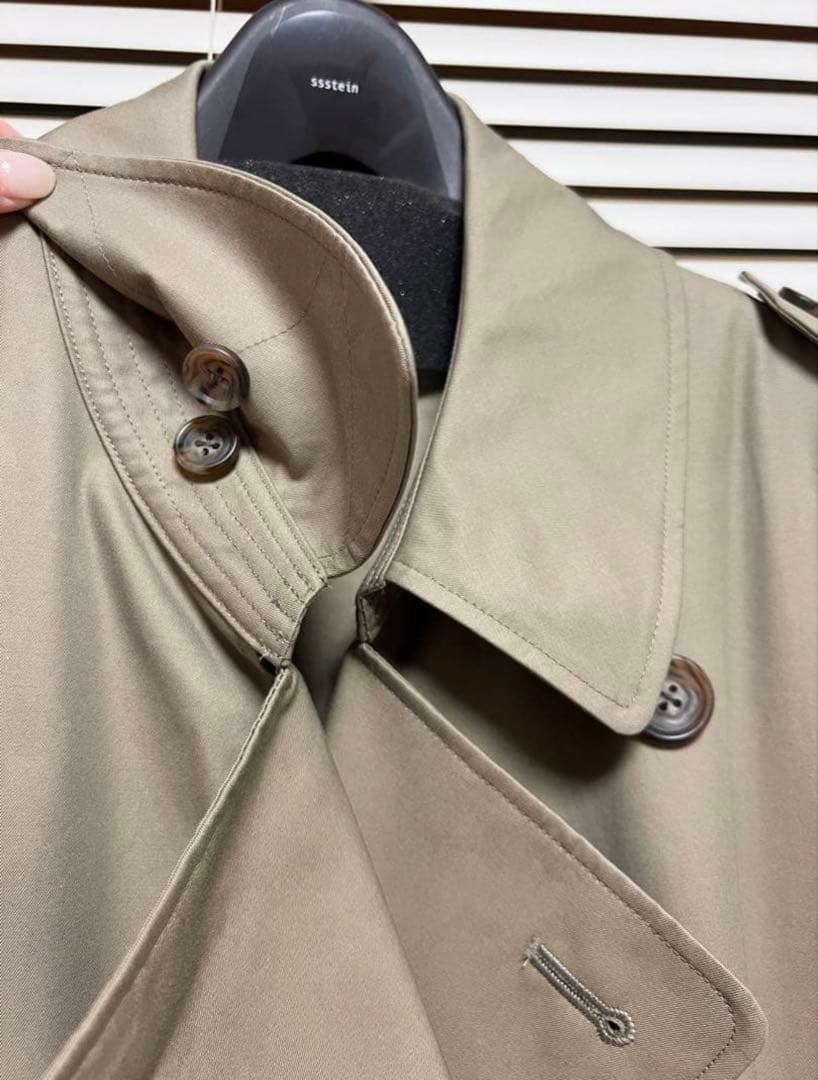 M*e様 stein 22AW オーバーサイズド トレンチコート M sacai