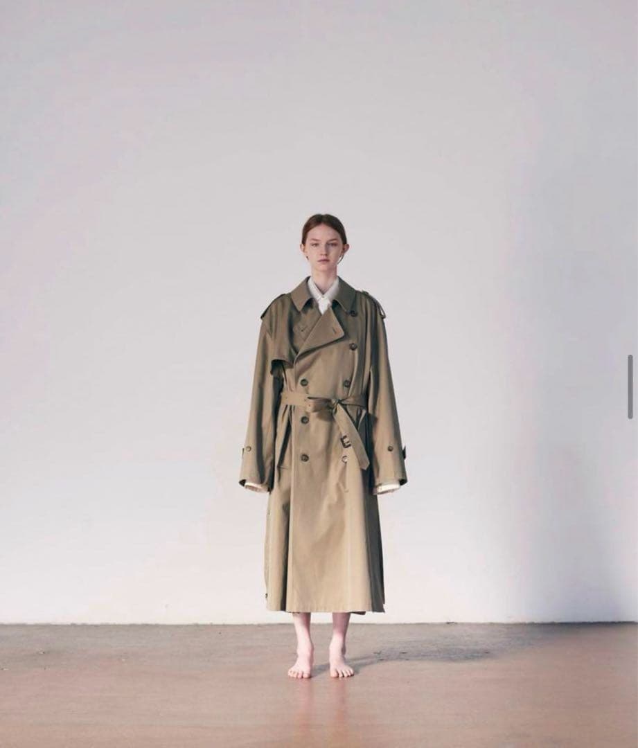 M*e様 stein 22AW オーバーサイズド トレンチコート M sacai