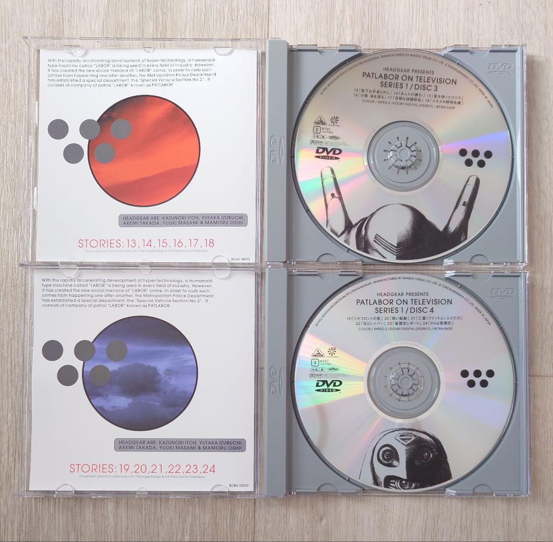 DVD 機動警察パトレイバー ON TELEVISION SERIES 1.