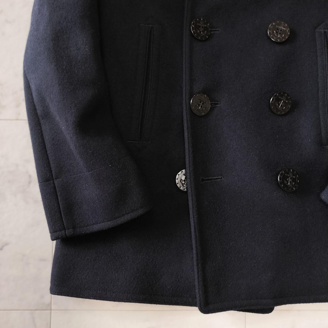 バズリクソンズ ピーコート ネイビー ウールメルトン BR11554 40 L