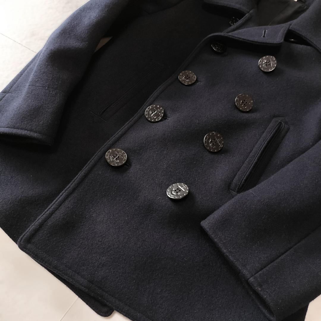 バズリクソンズ ピーコート ネイビー ウールメルトン BR11554 40 L