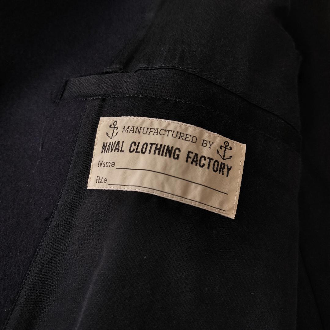 バズリクソンズ ピーコート ネイビー ウールメルトン BR11554 40 L