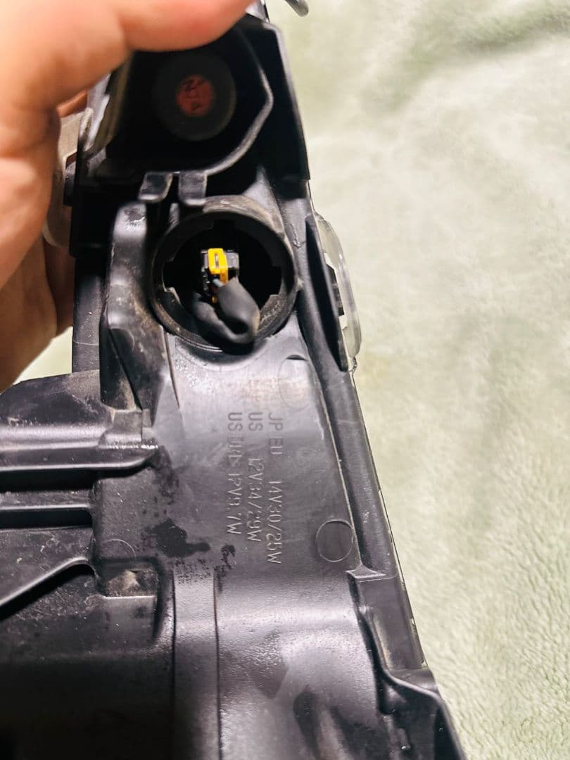 流線型 ヘッドライト クリア/オレンジ