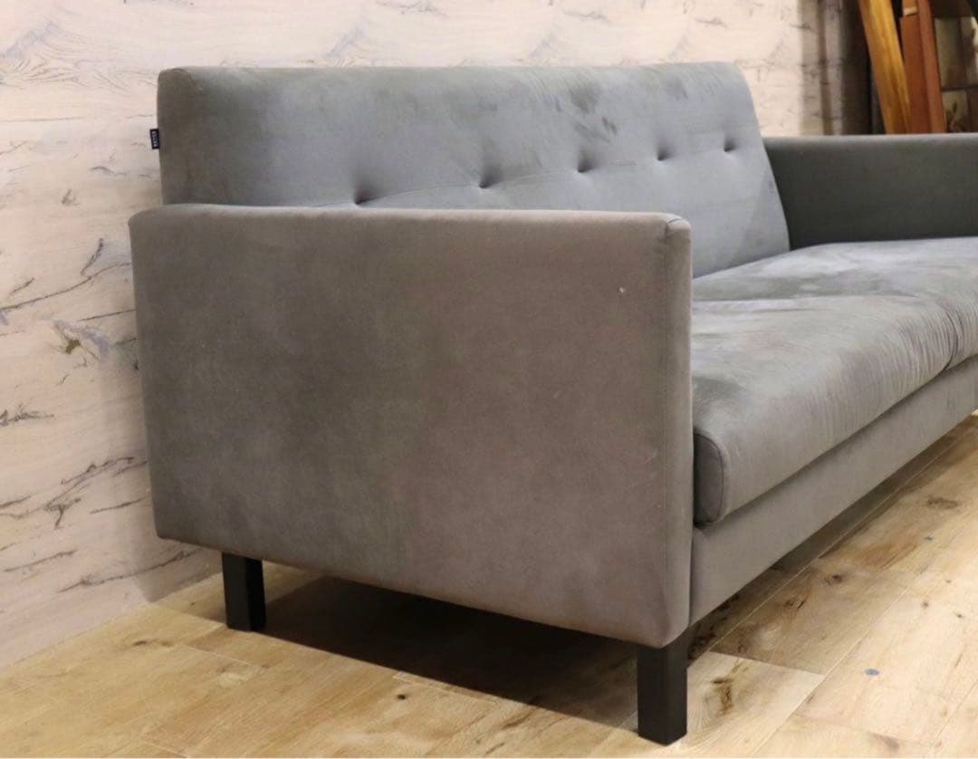 NOYES ノイエス Volster ソファ ワイド2人掛け グレー