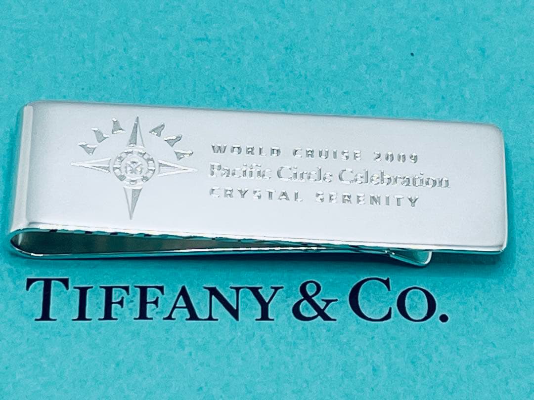 h638 希少　ティファニー　マネークリップ　2009 シルバー　925