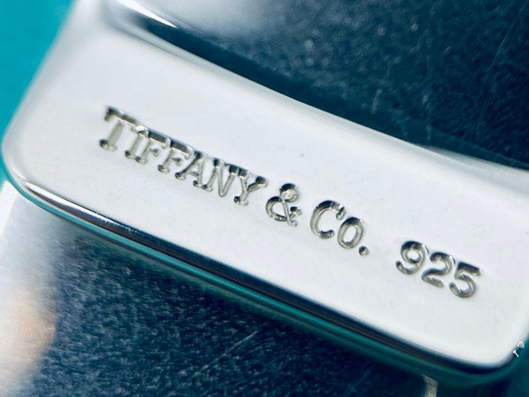 h638 希少　ティファニー　マネークリップ　2009 シルバー　925