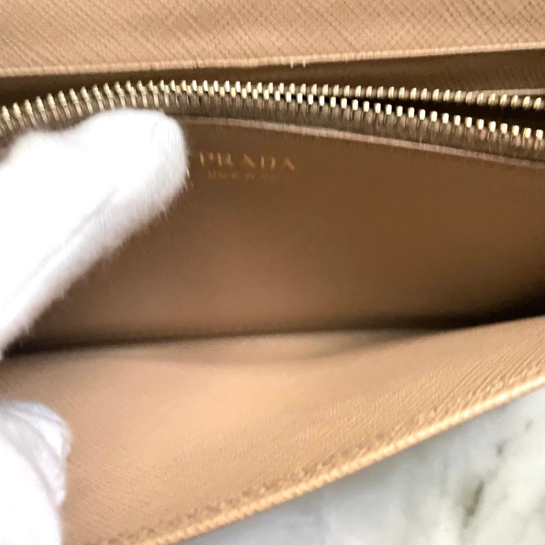 PRADA プラダ サフィアーノ　リボン　フィオッコ　長財布　0113-③