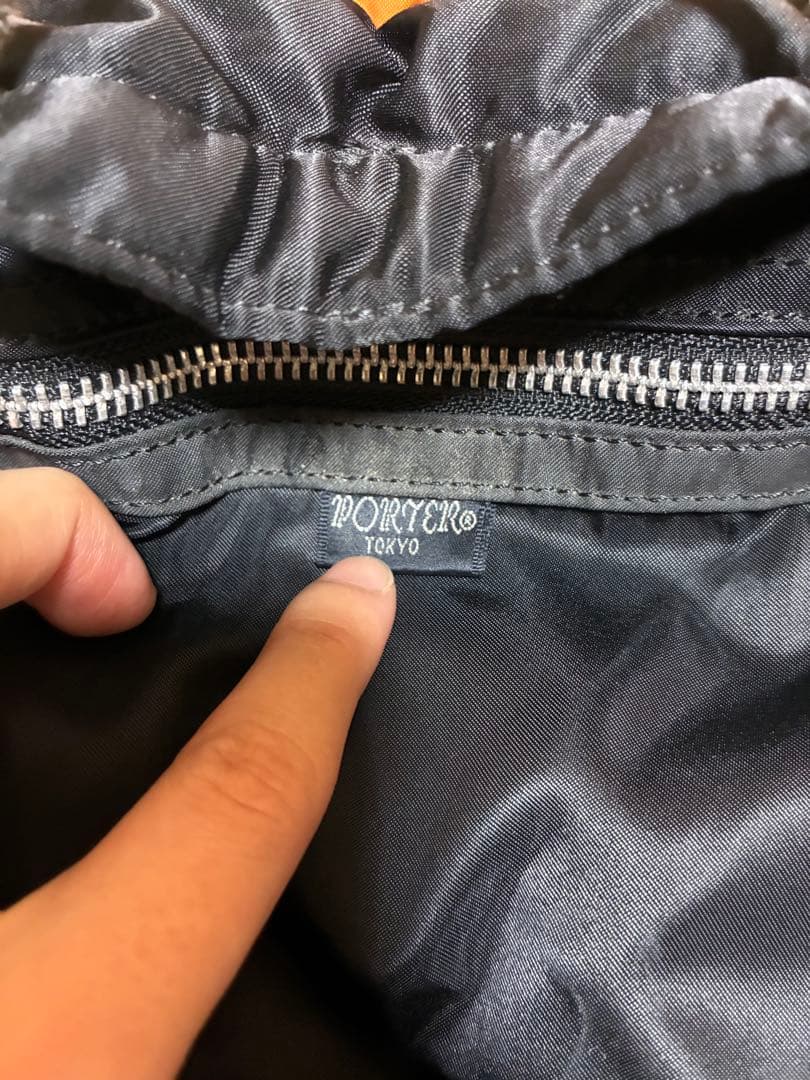 PORTER ポーター　ブラック バックパック　タンカー