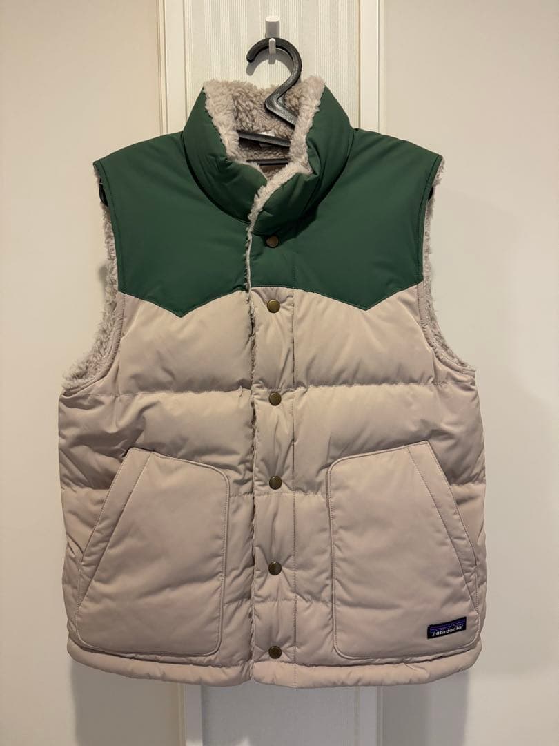z*a様 Patagonia パタゴニア リバーシブル ビビーダウンベスト メン