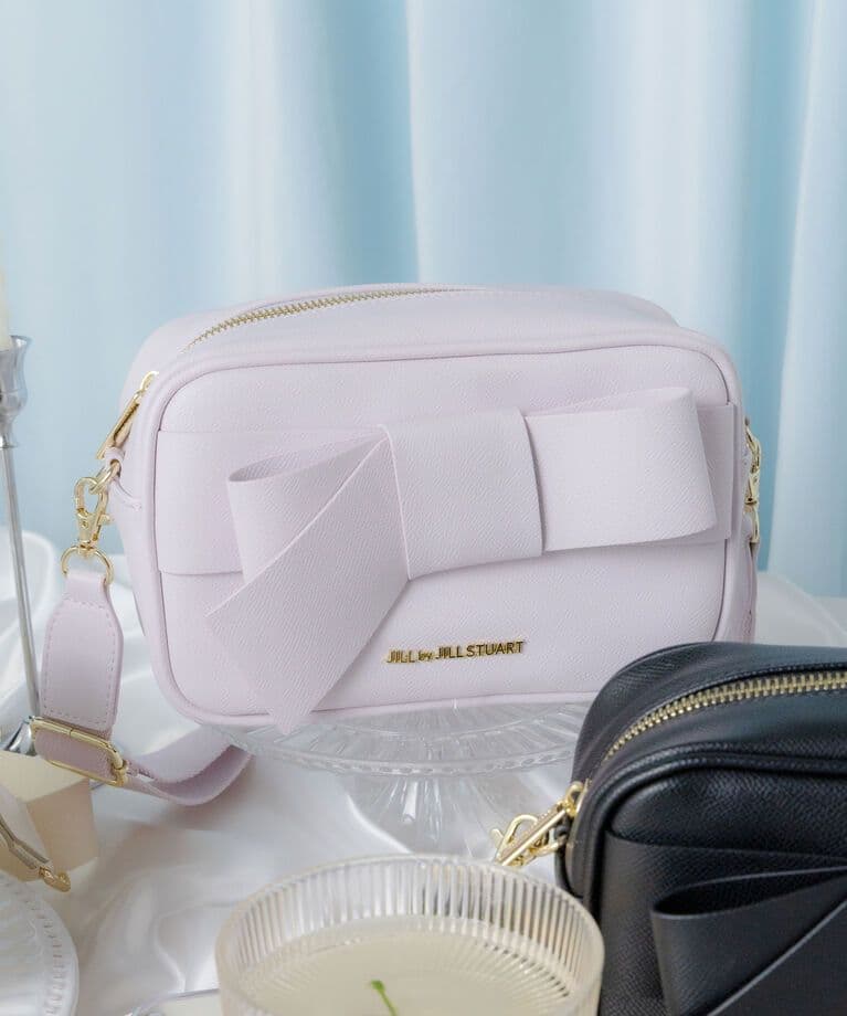 JILL STUART ショルダーバッグ リボンシリーズ　スクエアポシェット