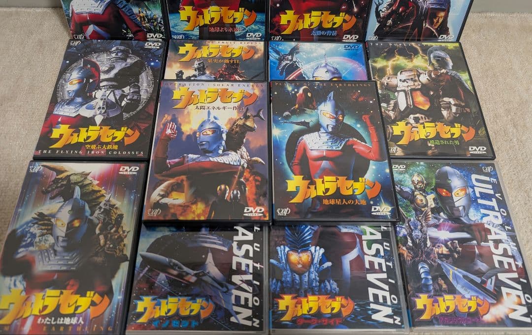 平成ウルトラセブン セル版DVD 14巻セット