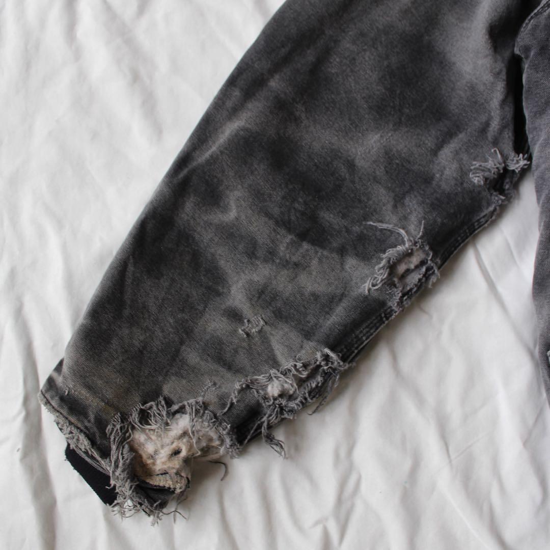 襤褸•墨黒 Carhartt トラディショナル コート ジャケット BLK M