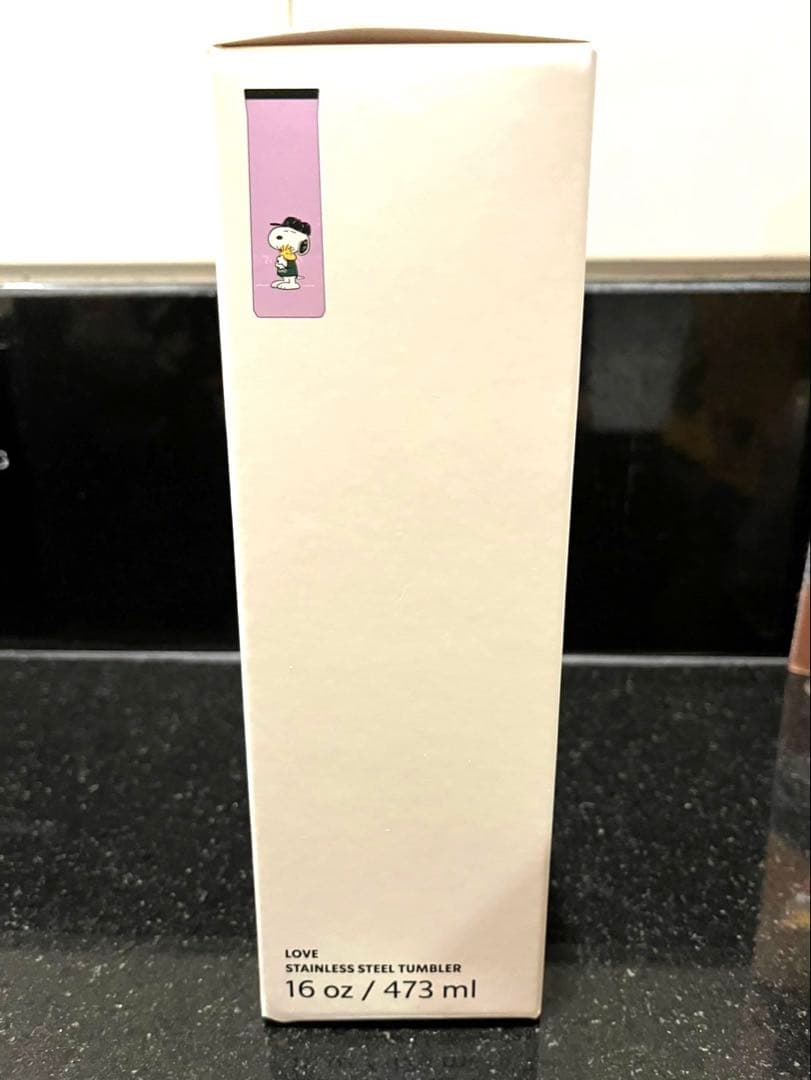 スターバックス PEANUTS スヌーピー　スタバタンブラー　パープル