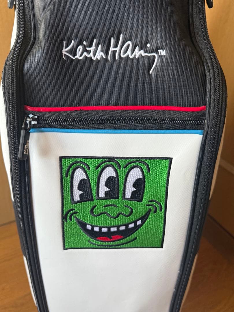 【限定】キース・ヘリング × ゴルフ キャディバッグセット（ヘッドカバー付き）