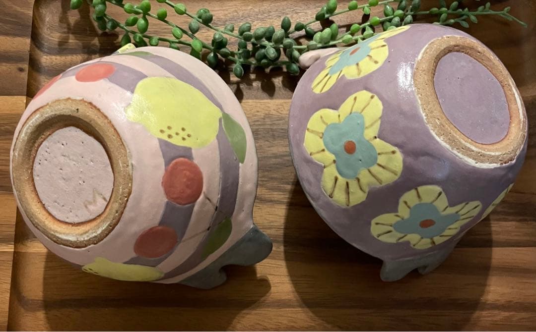 小林美風　ミィコポンポン　はみ出し　スープカップ　犬　茶碗